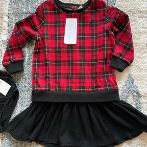 NWT Ralph Lauren dress 24 months plaid msrp: $59.50